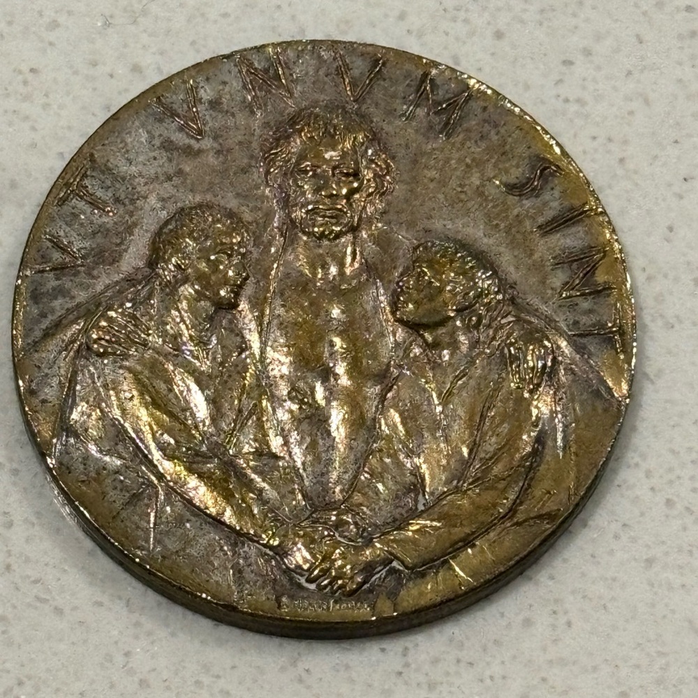 1975 Vatican jubilee year commemorative medal